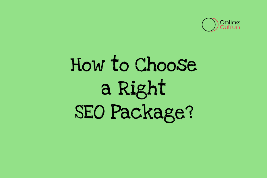 An featured image of blog how to choose a right SEO package