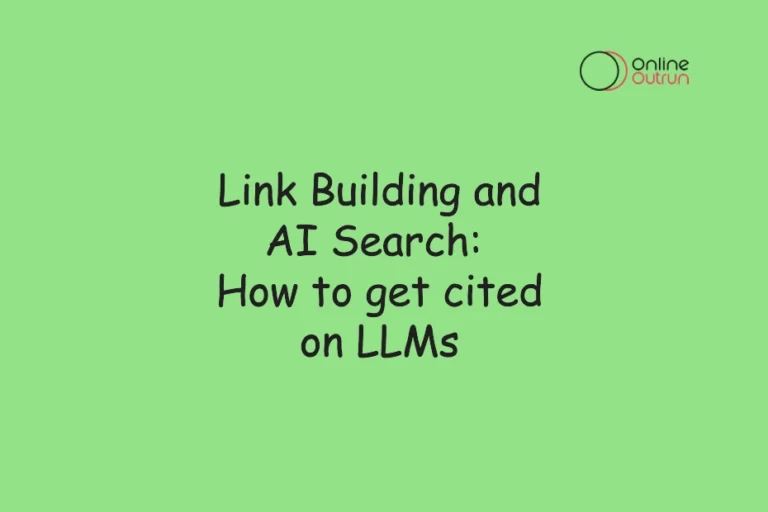 A featured image of blog "Link Building and AI Search: How to get cited on LLMs"